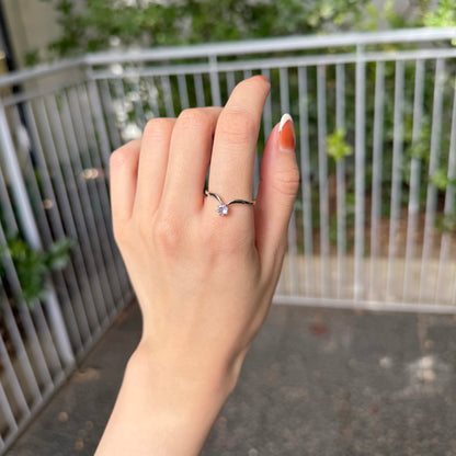 Silver925 Vdesign ring 1