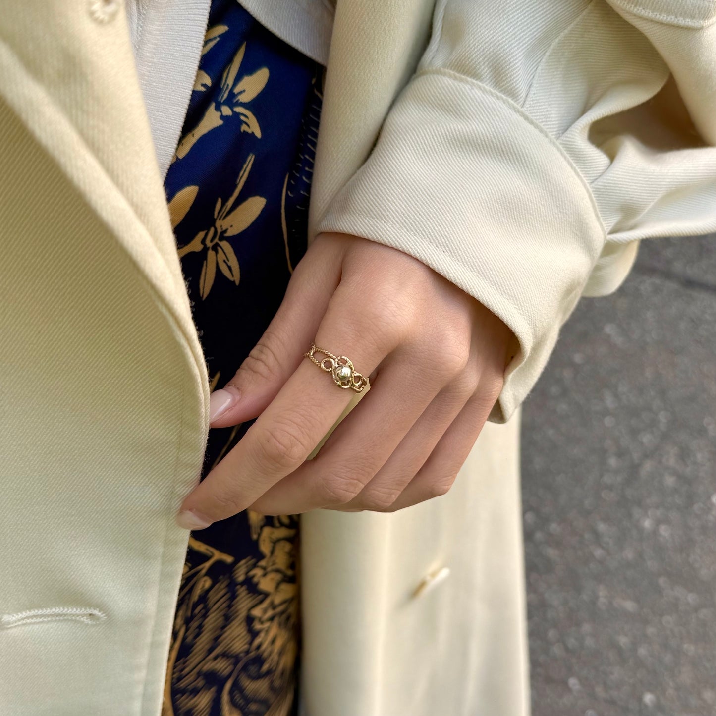 Mix plain ring 2〈Ball〉