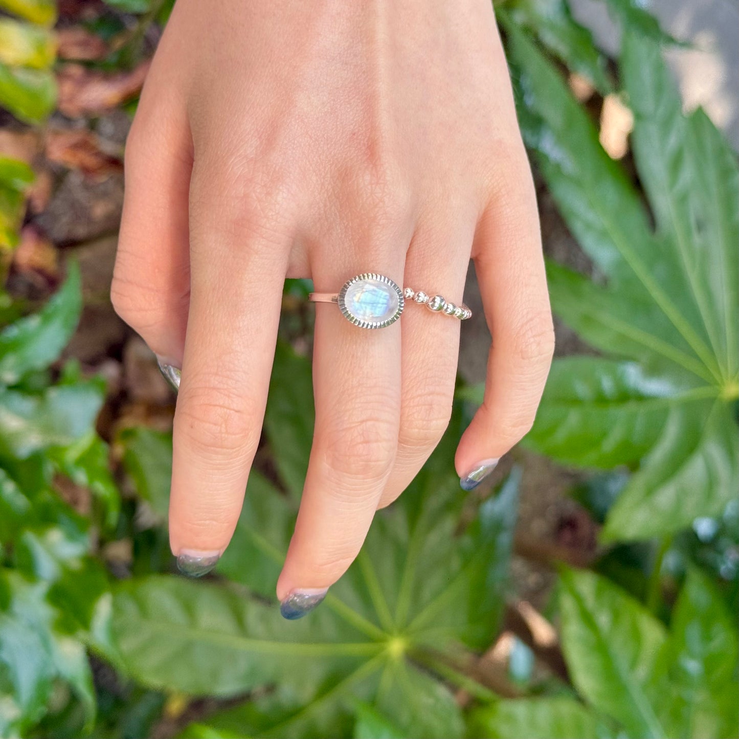 Silver925 1stone ring 8
