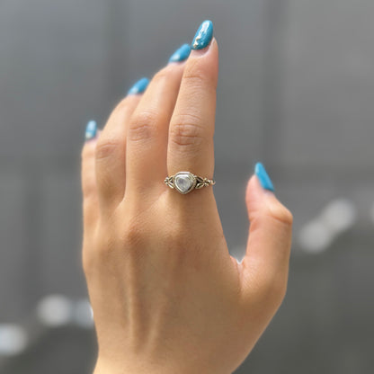 Heart design ring 6