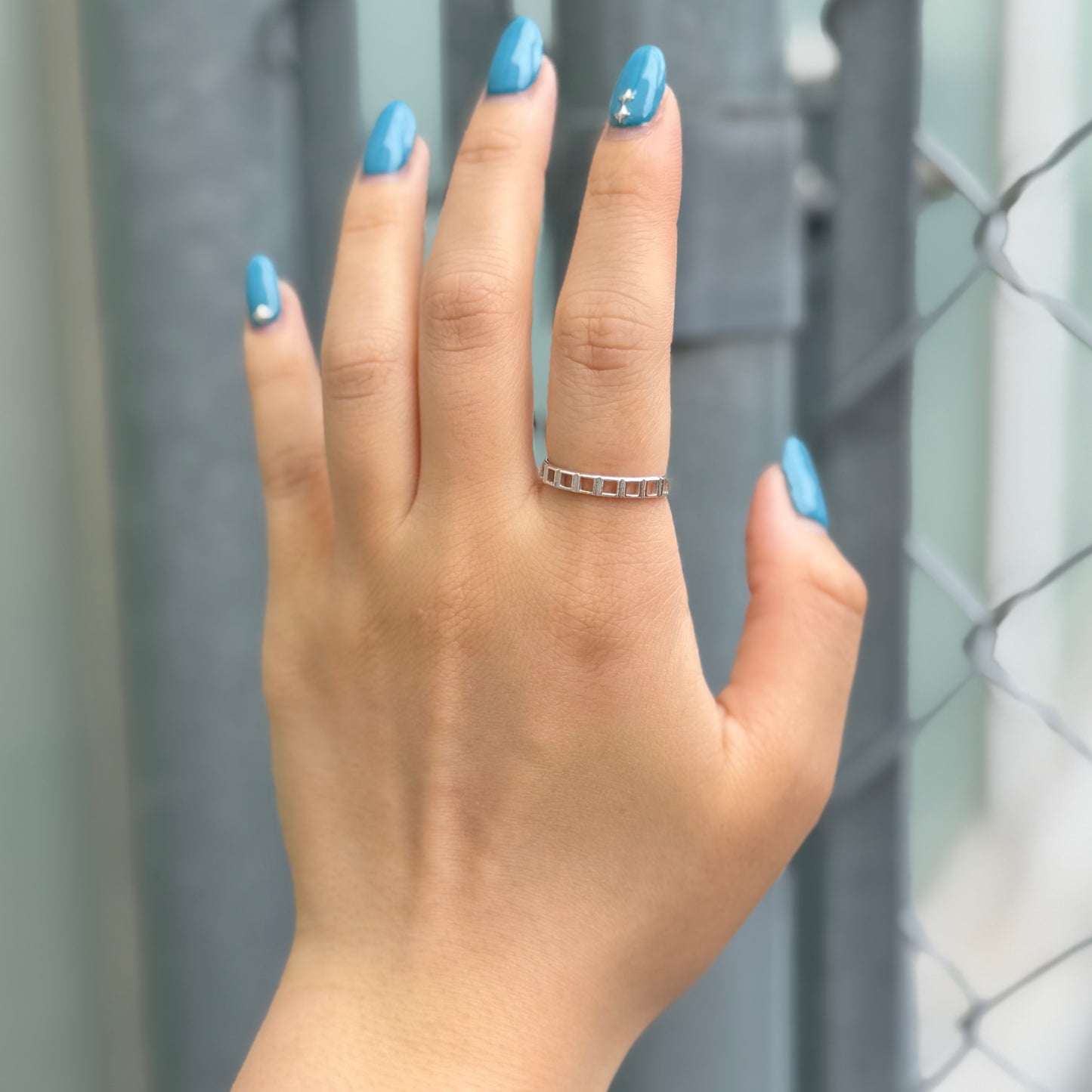 Silver925 plain ring 30