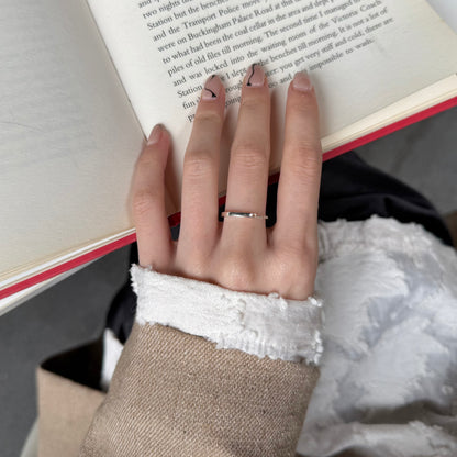 Silver925 plain ring 7