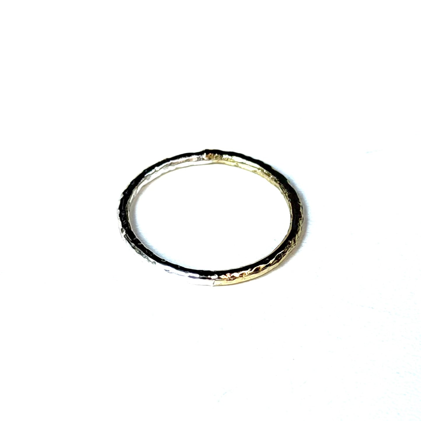 Silver925×brass plain ring 13