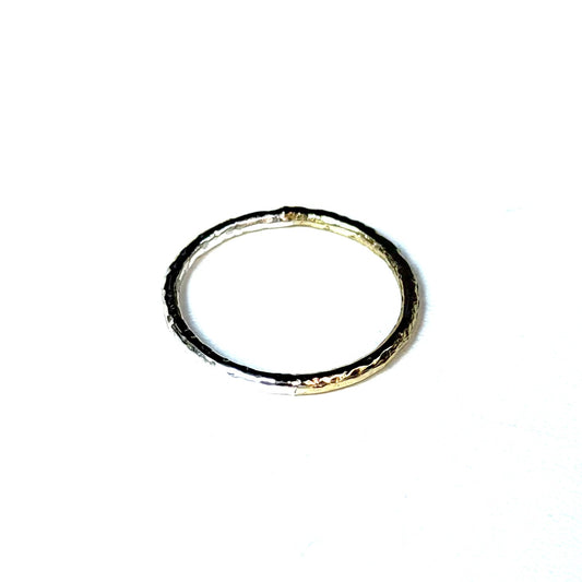 Silver925×Brass plain ring 13