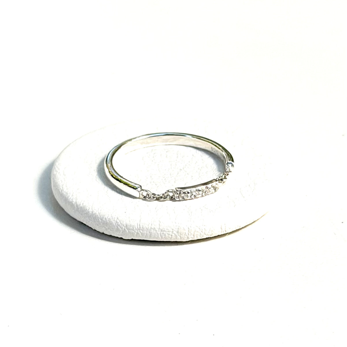 〈オンライン先行再入荷〉White topaz ring 1