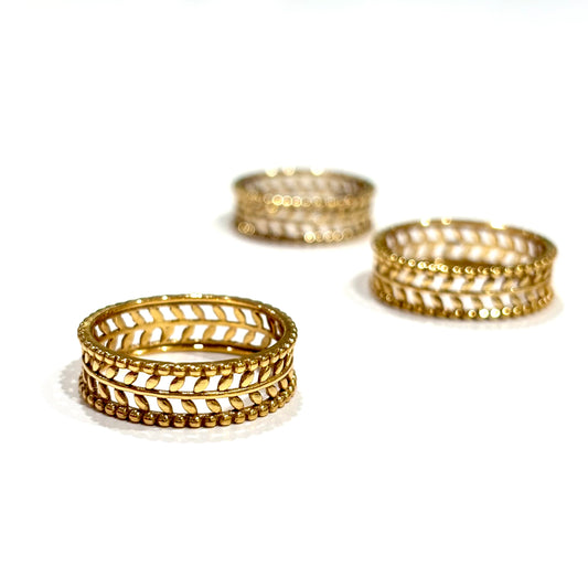 Brass plain ring 29