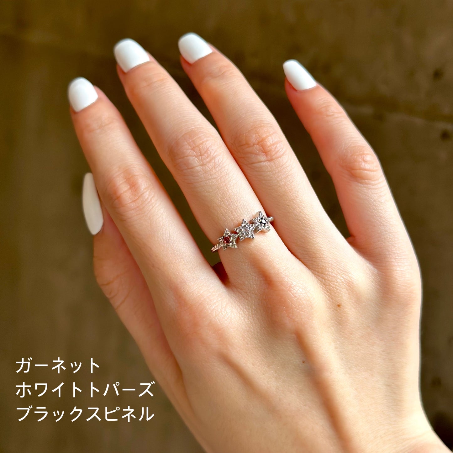 【Biju mam poco】Star design ring