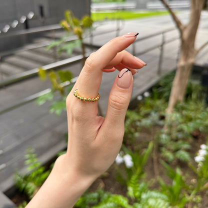 Brass plain ring 63