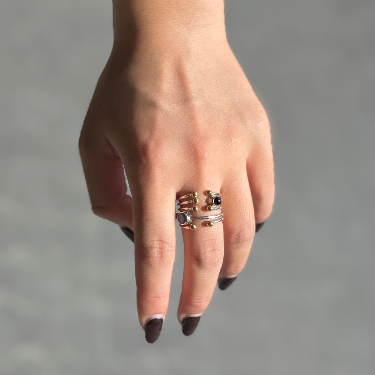 Labradorite ring 7