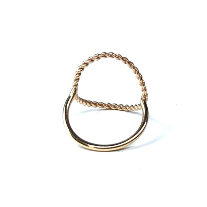 Brass plain ring 20
