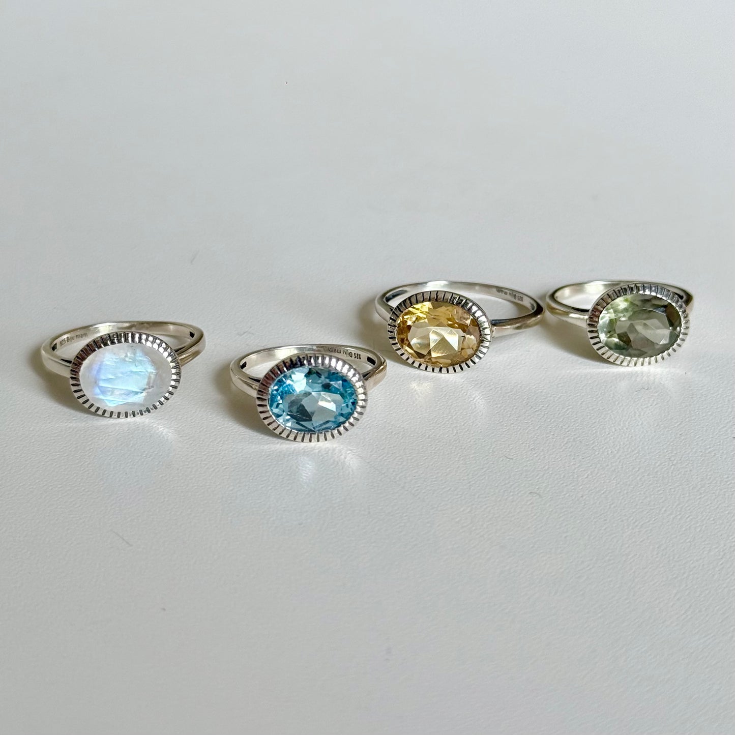 Silver925 1stone ring 8