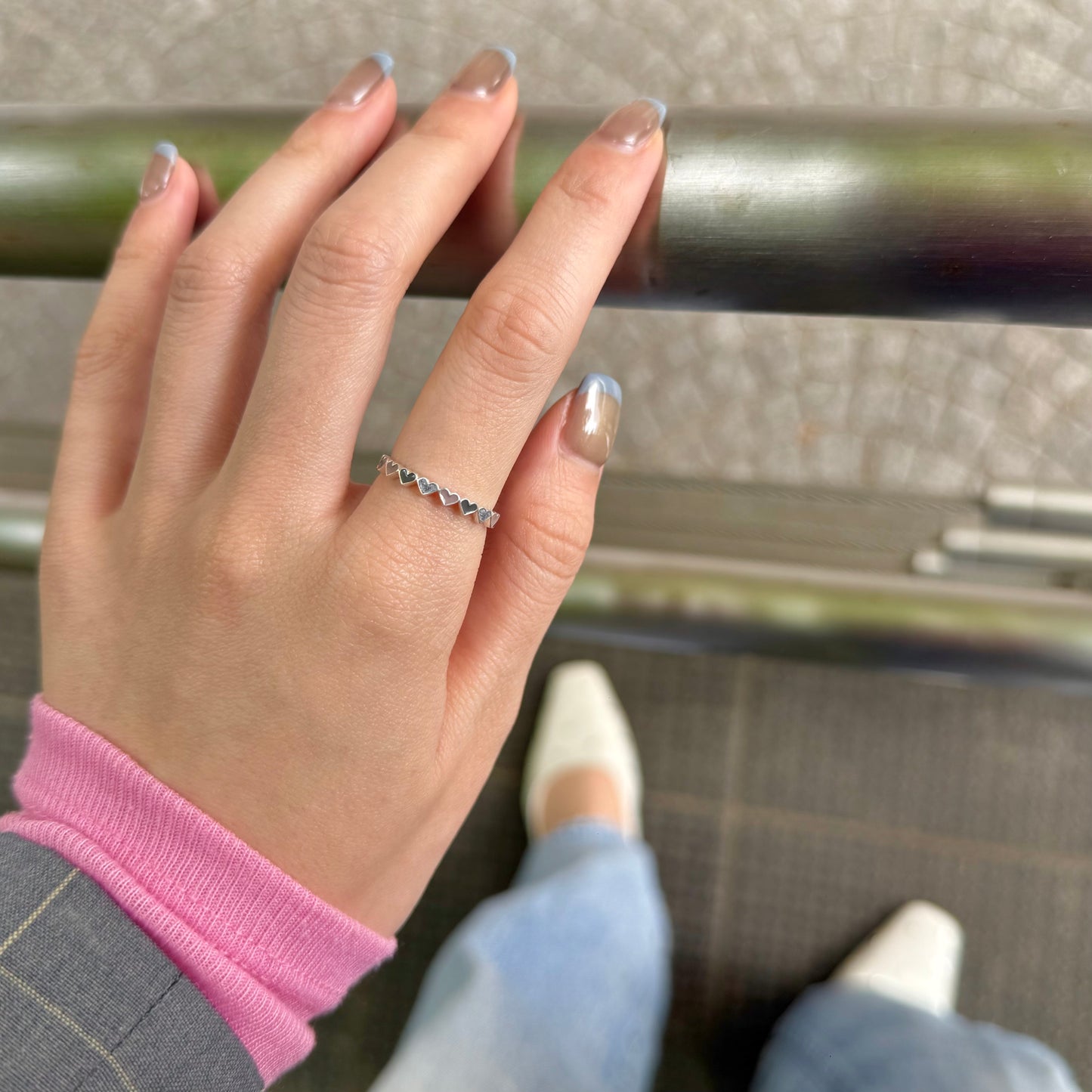 〈大宮限定〉Heart enamel ring