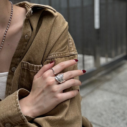 〈渋谷限定〉Silver925 plain ring 1