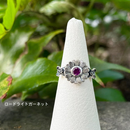 Flower design ring 11