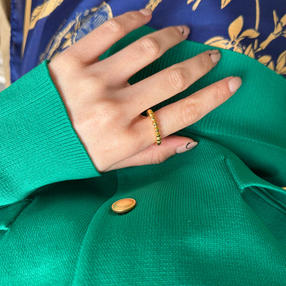 Brass plain ring 63
