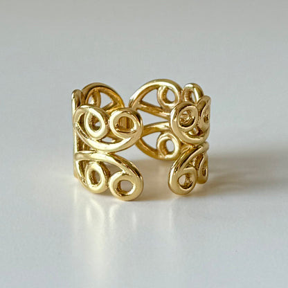 Brass plain ring 16