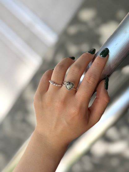 Heart ring 4