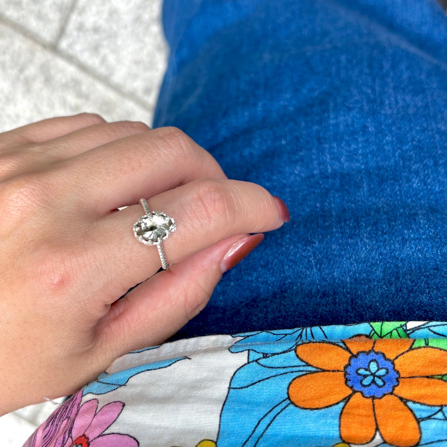 Roughcut ring 5