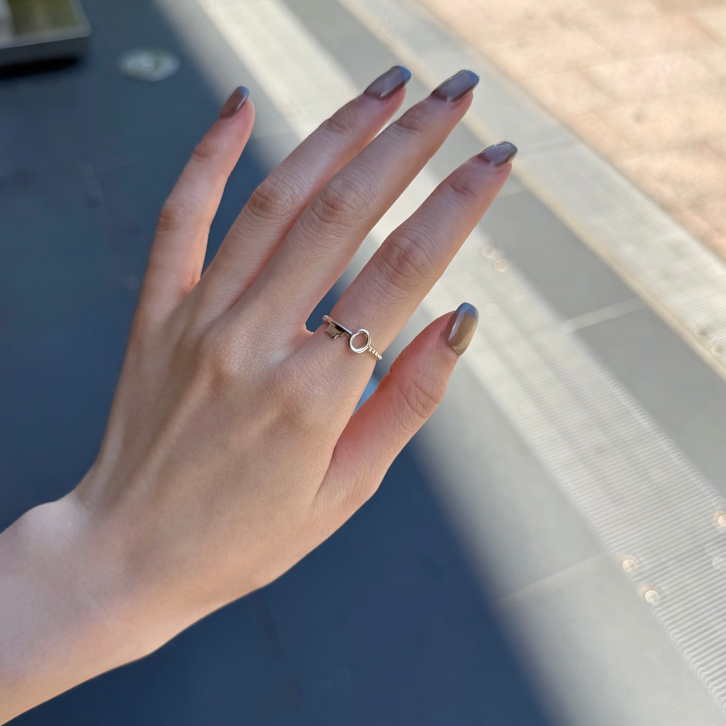 Silver925 plain ring 13