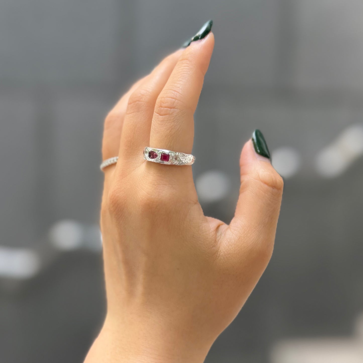 Silver925 design ring 121