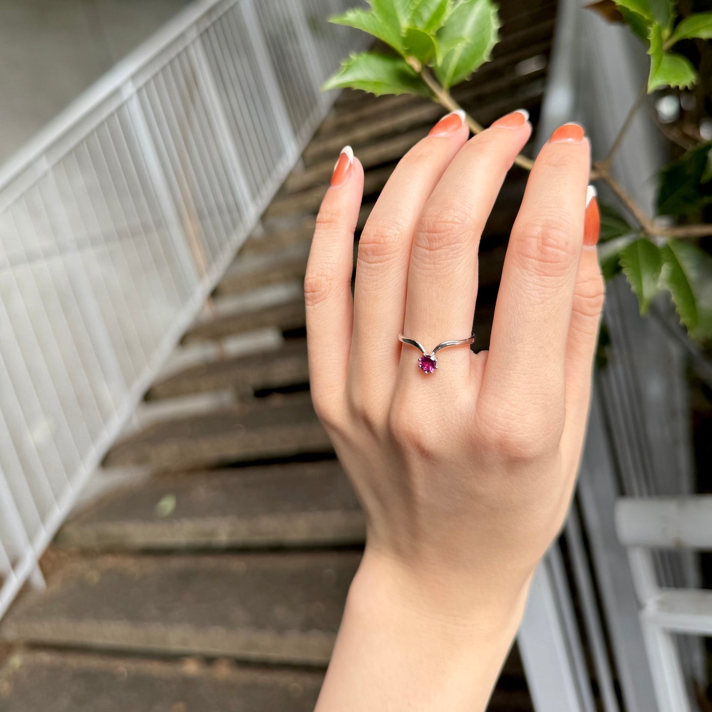 Silver925 Vdesign ring 1