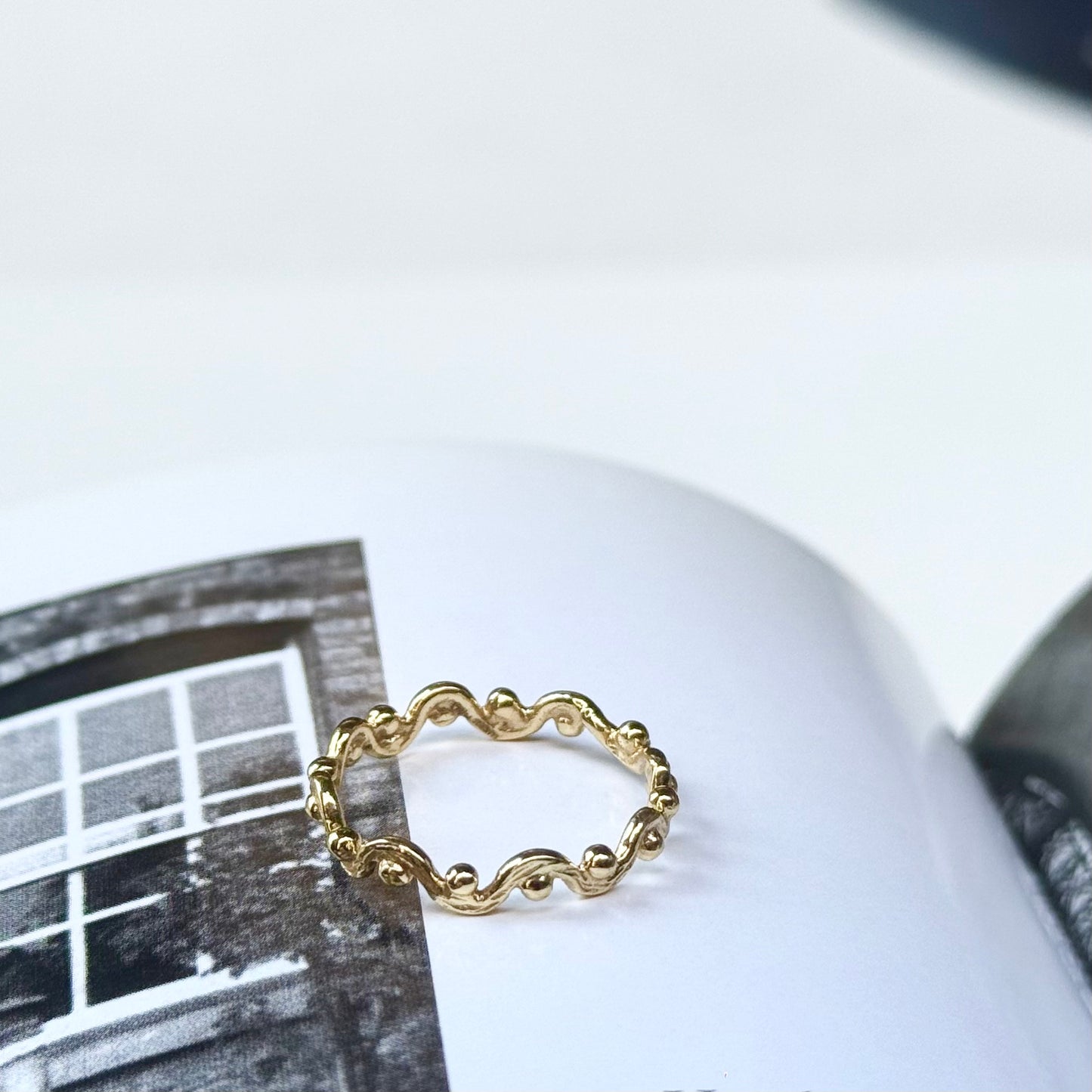 Brass plain ring 19