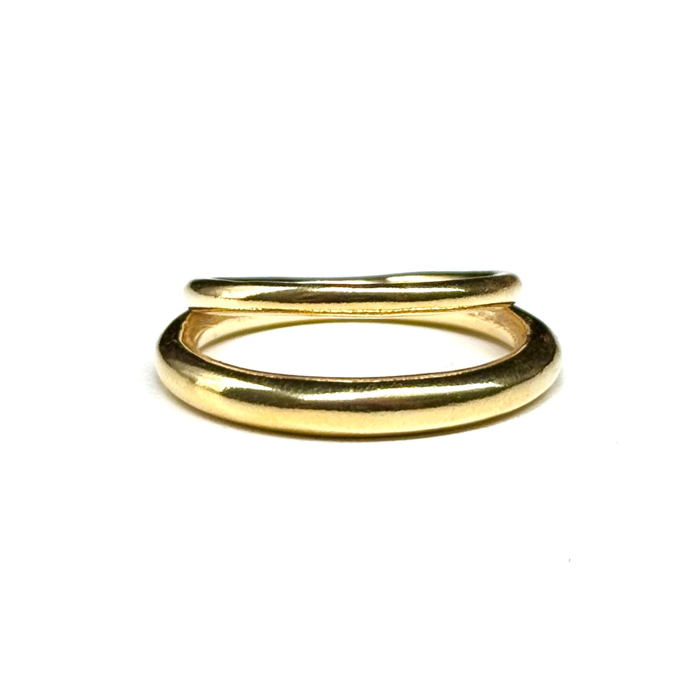 Brass plain ring 64
