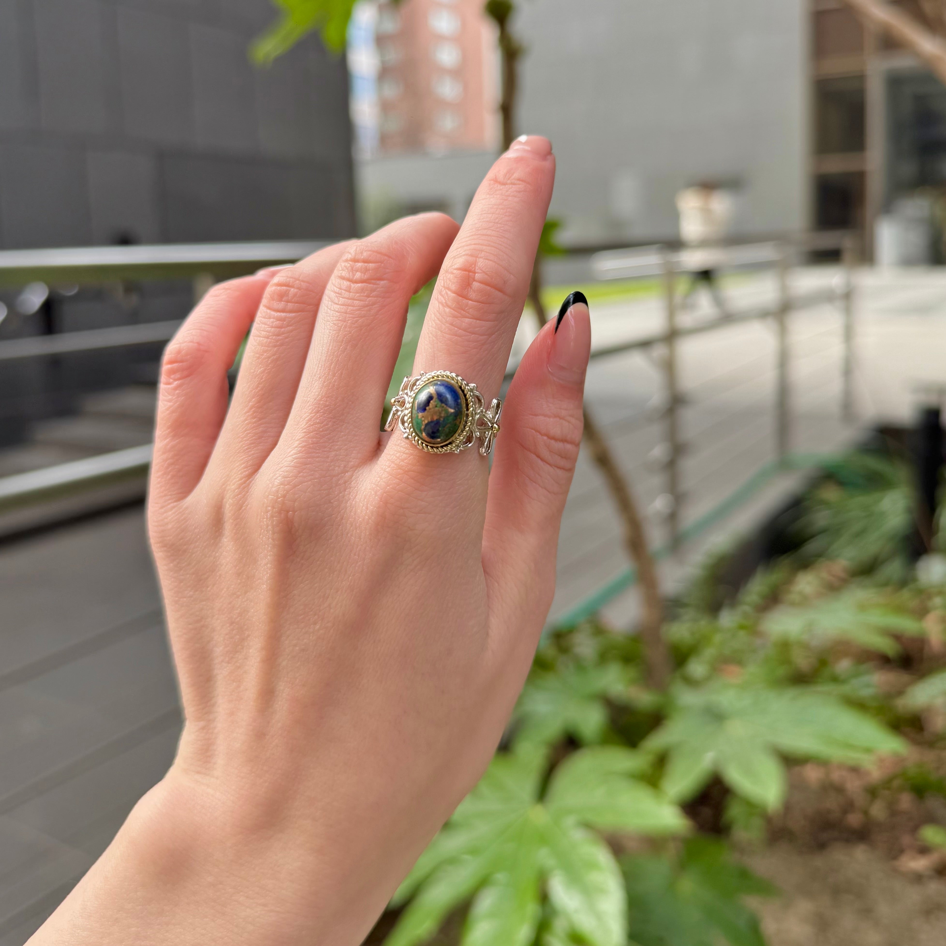 Connect ring 〈Green〉 – Biju mam