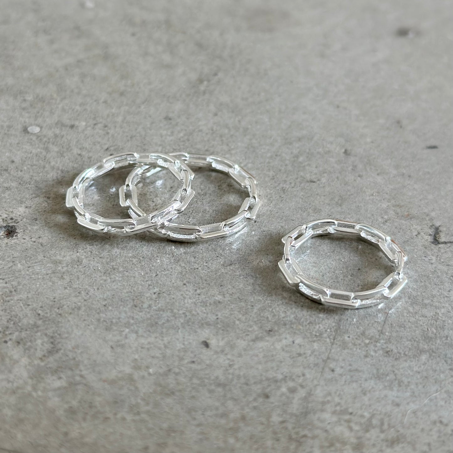 Silver925 plain ring 3