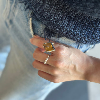 Big stone ring