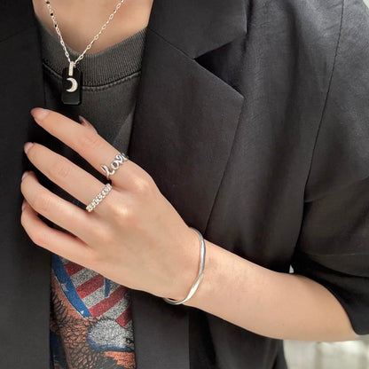 Love plain ring 1