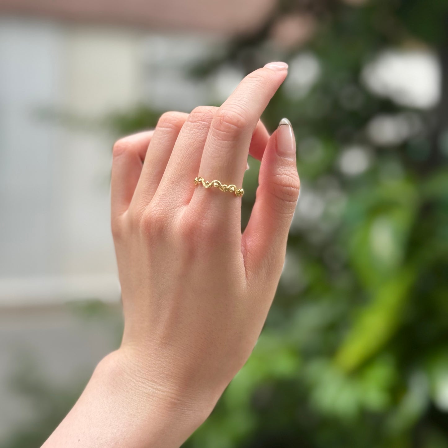 Brass plain ring 19