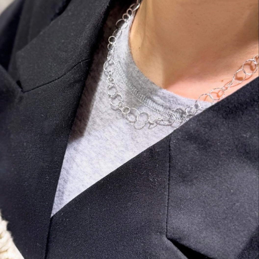 Silver925 chain necklace 55