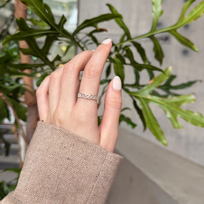 Heart plain ring 64