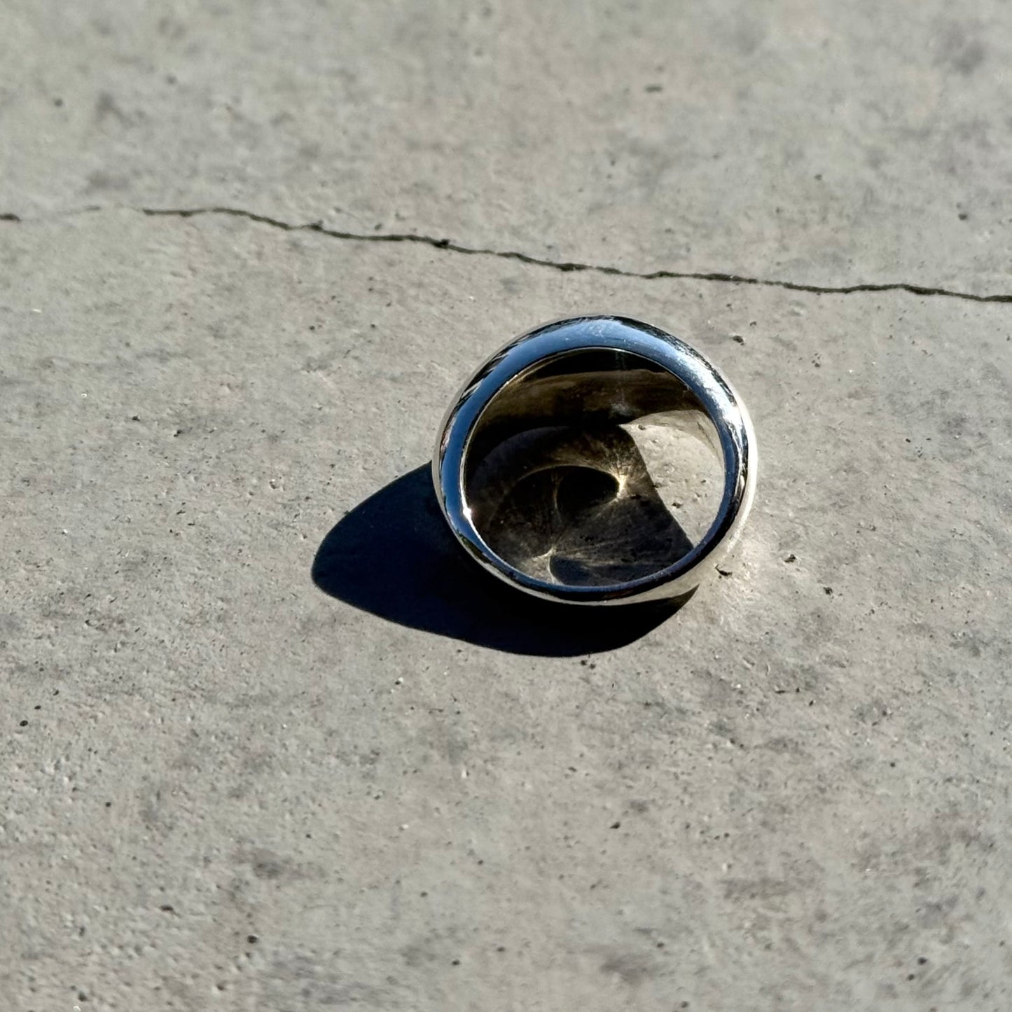 Silver925 plain ring 116