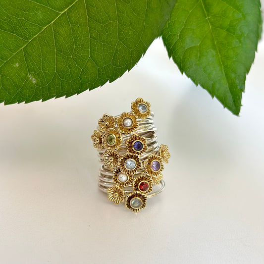 Flower stacking