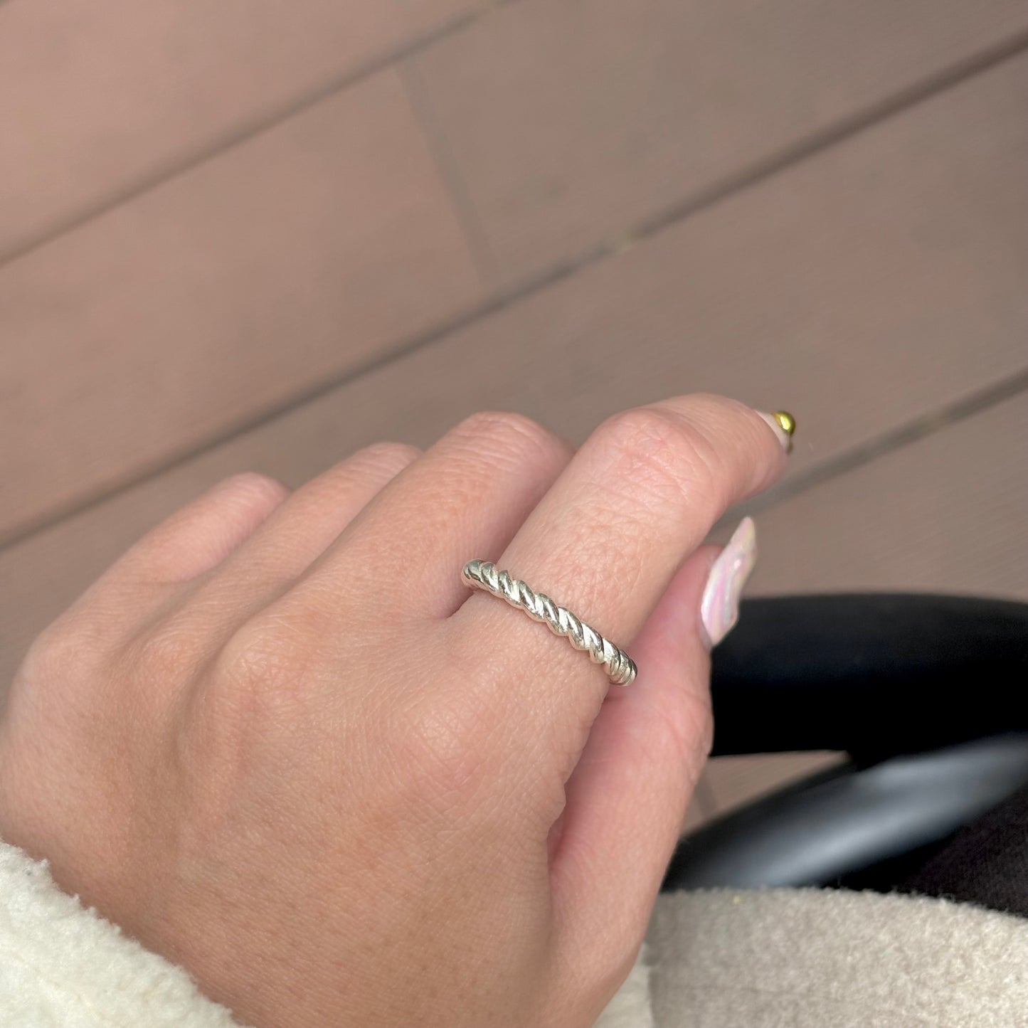 Silver925 plain ring 93