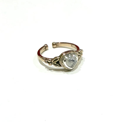 Heart design ring 6
