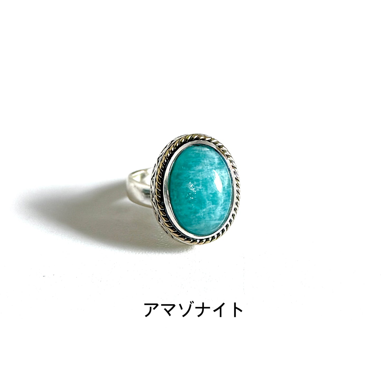 Silver925×Brass design ring 9