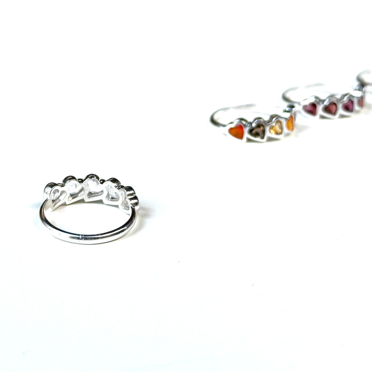 Heart design ring 5