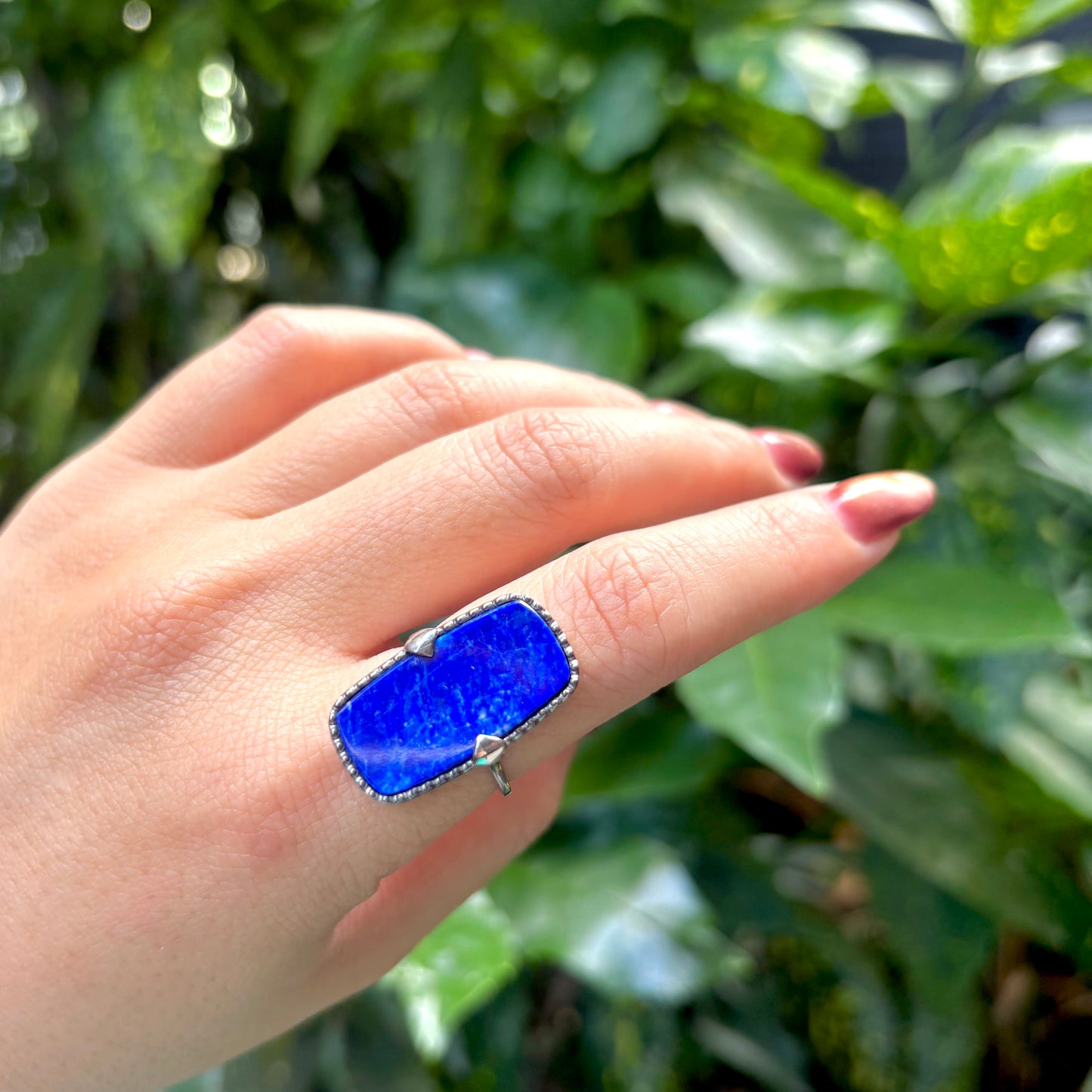 Big stone design ring 3