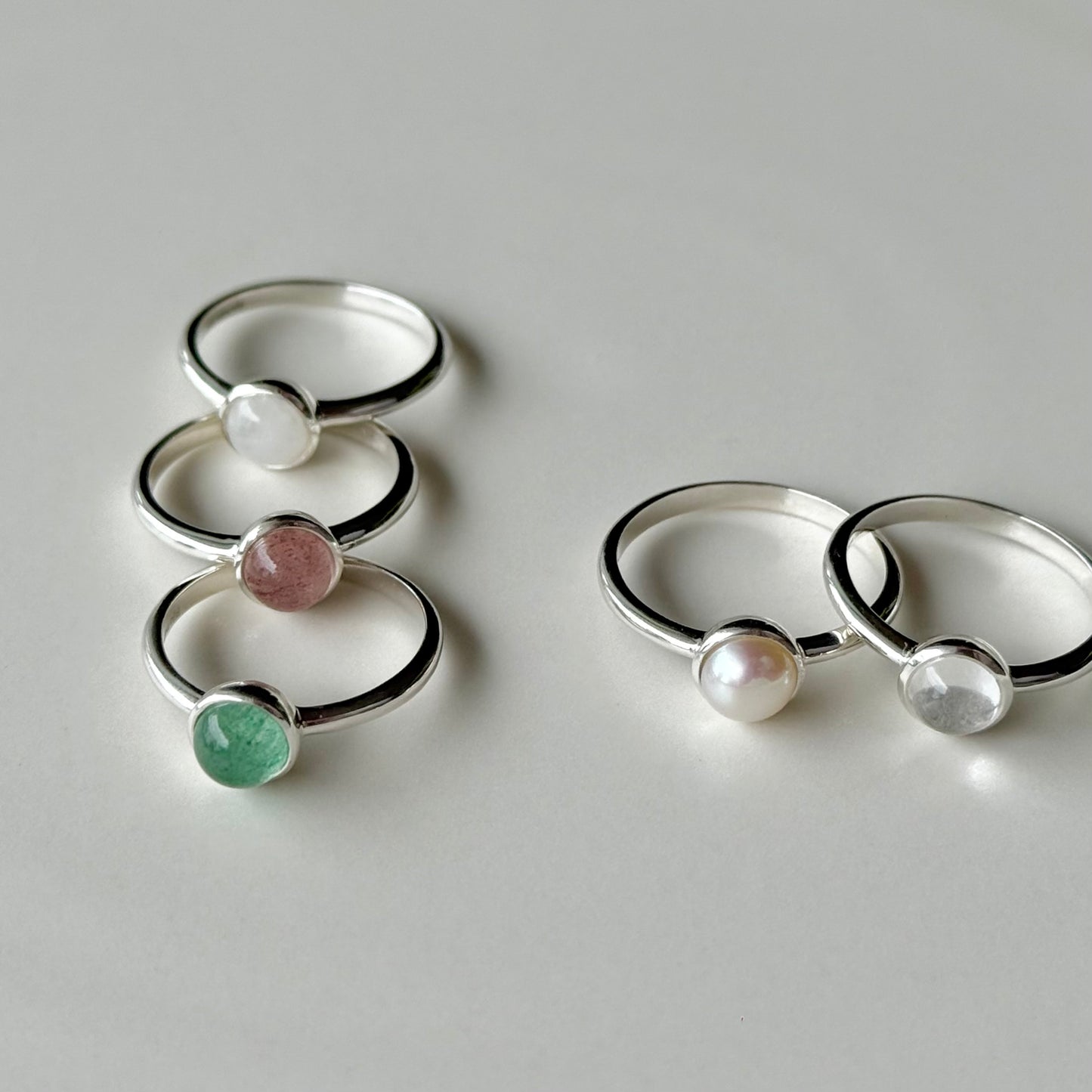 Silver925 1stone ring 6