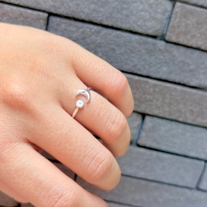 Moon design ring 4