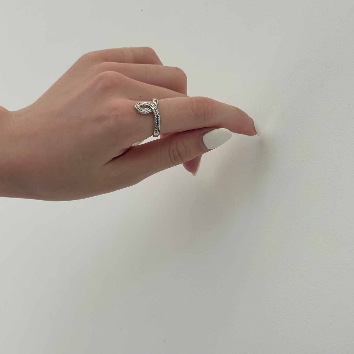 【Biju mam poco】Silver925 plain ring 6
