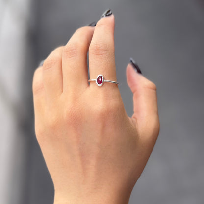 Silver925 1stone ring 10