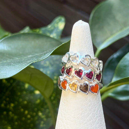 Heart design ring 2