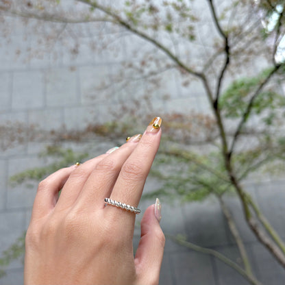 Silver925 plain ring 93