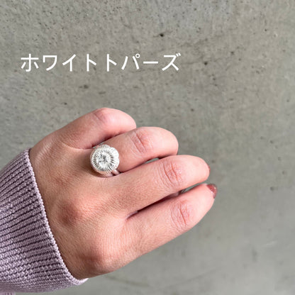 Flower design ring 8