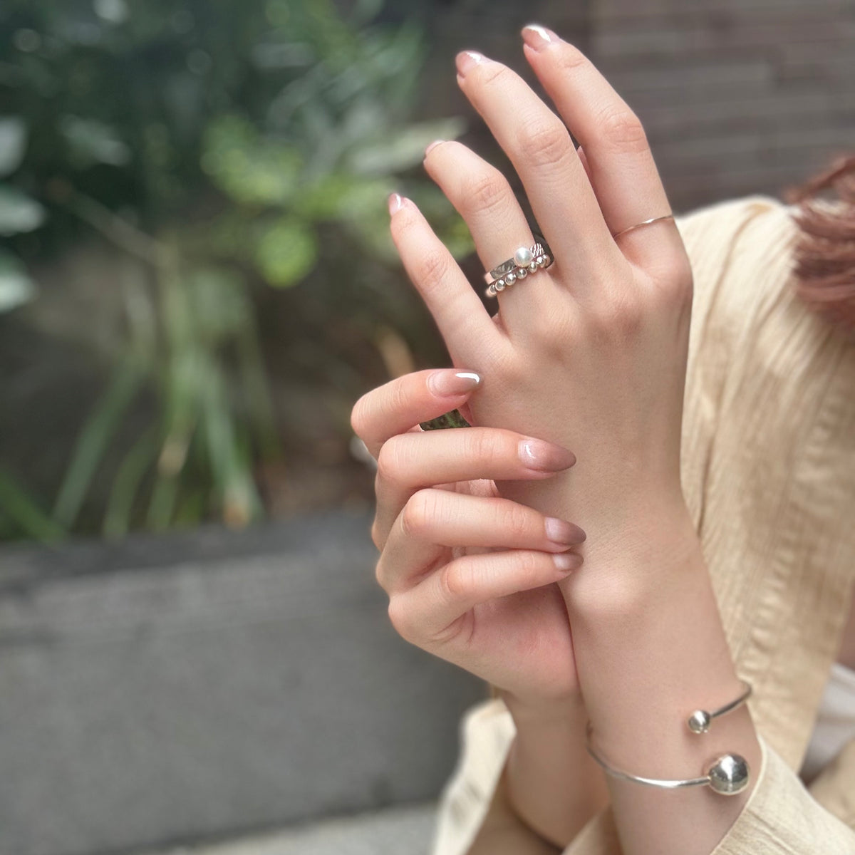 Pearl design ring 8