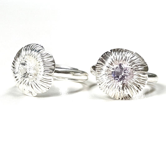 Flower design ring 6